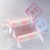Souvenirs jabones 4 letras en Bolsita (osita rosa) - comprar online