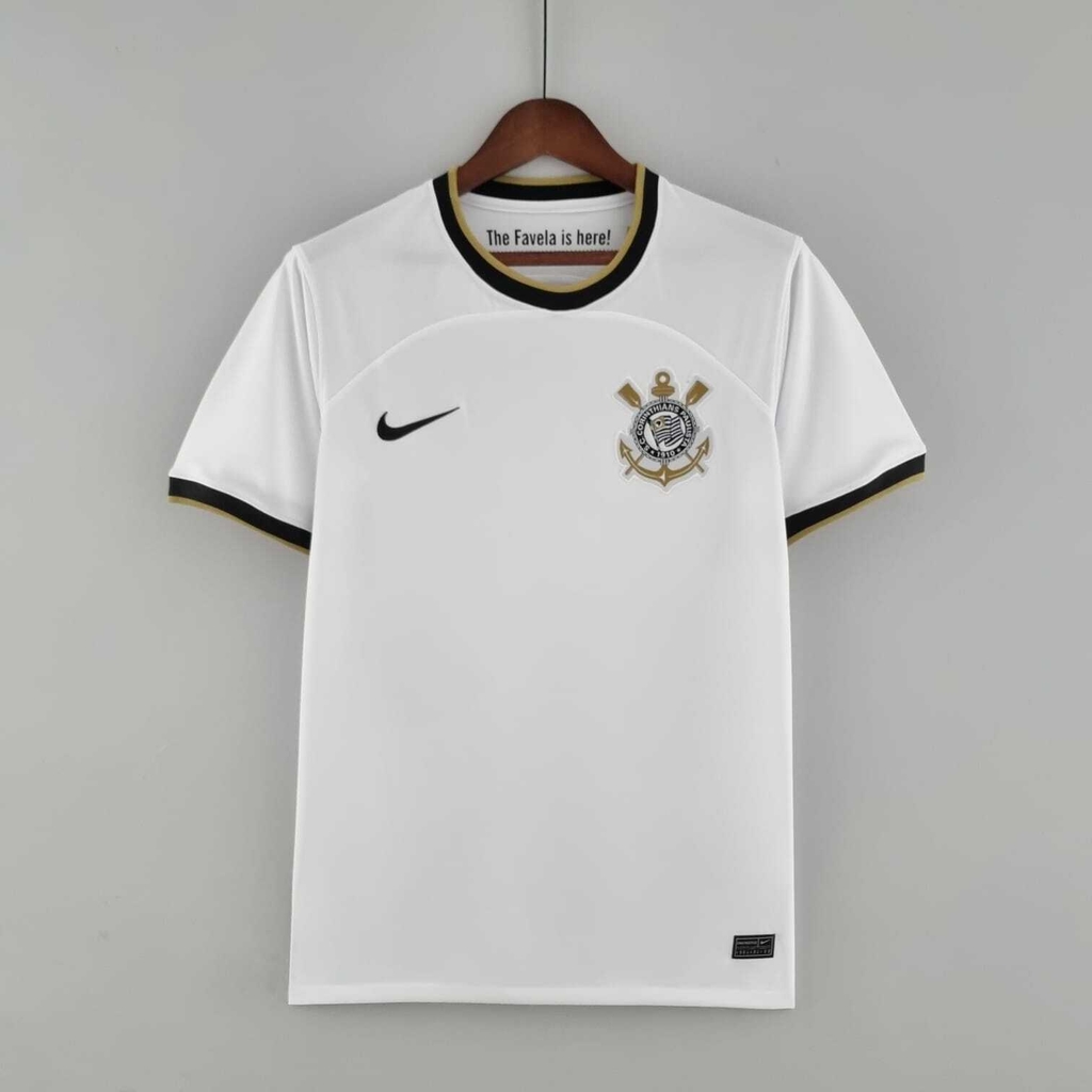 Camisa Corinthians Branca 22/23 Modelo Torcedor
