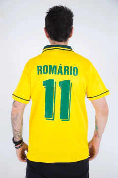 Camisa Brasil Retrô 1994 Romário - Professor Sports