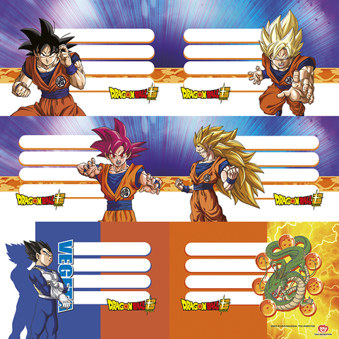 Etiquetas Dragon Ball - Comprar en mardelexpress Etiquetas Dragon Ball - Comprar en mardelexpress