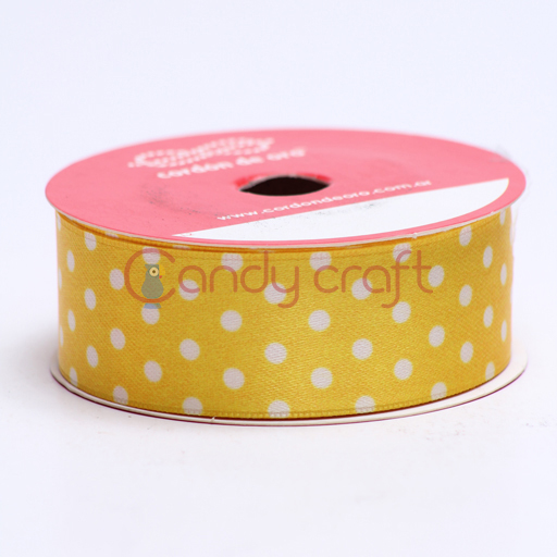 Cinta Raso Dot Nro 5 x 10 metros | Tienda Online Candy Craft