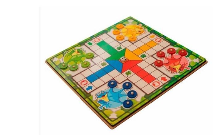 Jogo De Tabuleiro Ludo sapinhos