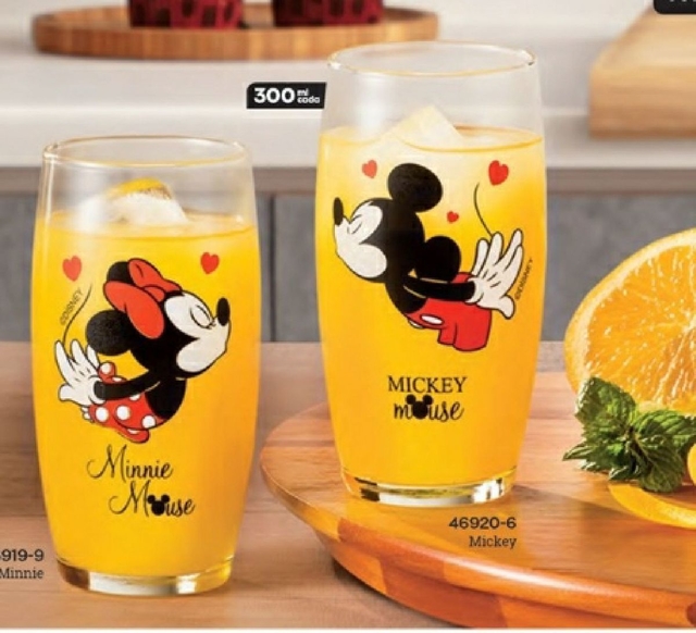 Copo de Vidro Disney Mickey - Comprar em Sanshay