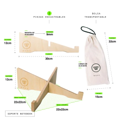 Soporte para Notebook WooX - comprar online