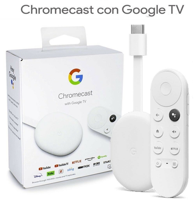 Google Chromecast 4 TV 4K - Comprar en Vait Store