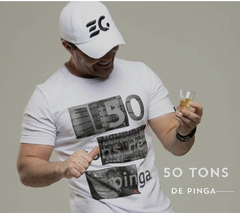 Camiseta EC Company- 50 Tons de Pinga Branca