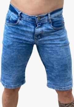 Bermuda Masculina EC Company Jeans - Azul clareado