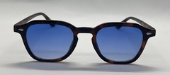 Óculos Bossa Nova Quadrado Lente Azul