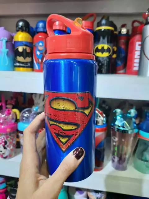 Botella de aluminio 710 ml superman