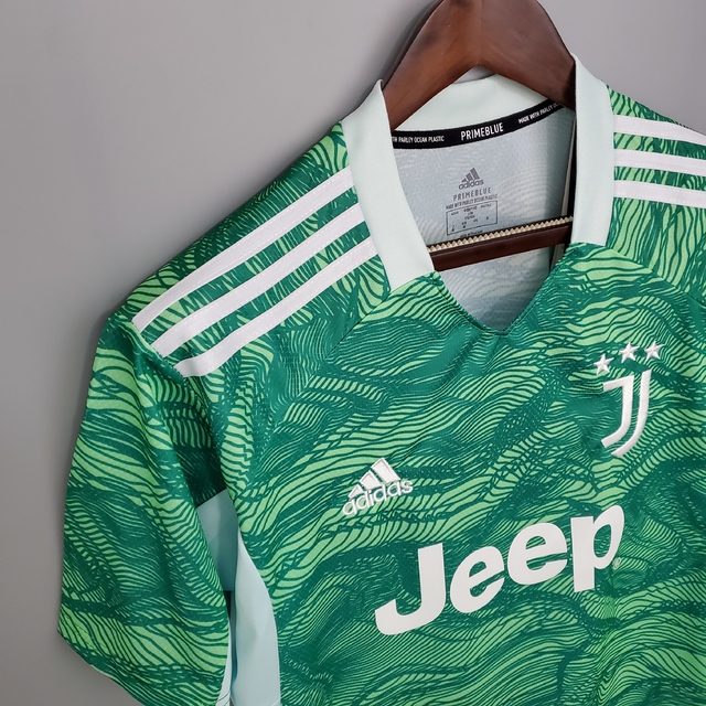 Camiseta Juventus Goleiro 21/22 - Adidas Masculina - Verde