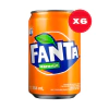 FANTA NARANJA LATA 354ML X 6U