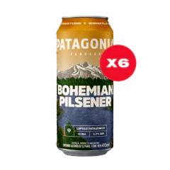 Patagonia Bohemian Pilsener Lata 473ml x 6U