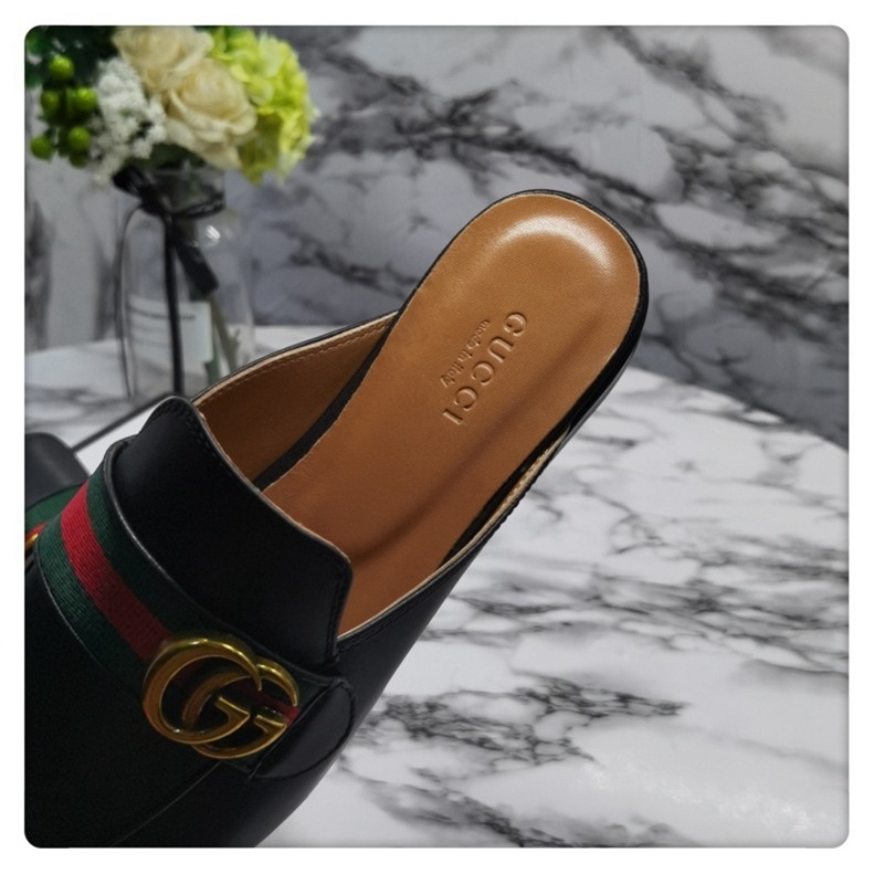 mule estilo gucci