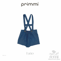 Peto de mezclilla 1 año Primmi
