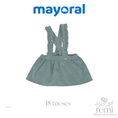 Jumper de pana verde color menta 18 meses Mayoral