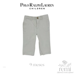 Pantalón beige claro 9 meses Polo Ralph Lauren