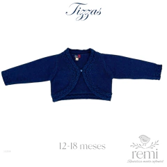 Torera azul marino 12-18 meses Tizzas