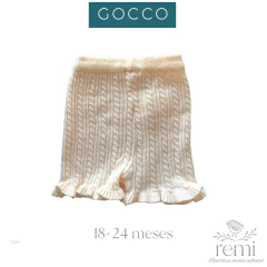 Bombacho acabado lana color rosa/beige muy claro 18-24 meses Gocco - comprar en línea