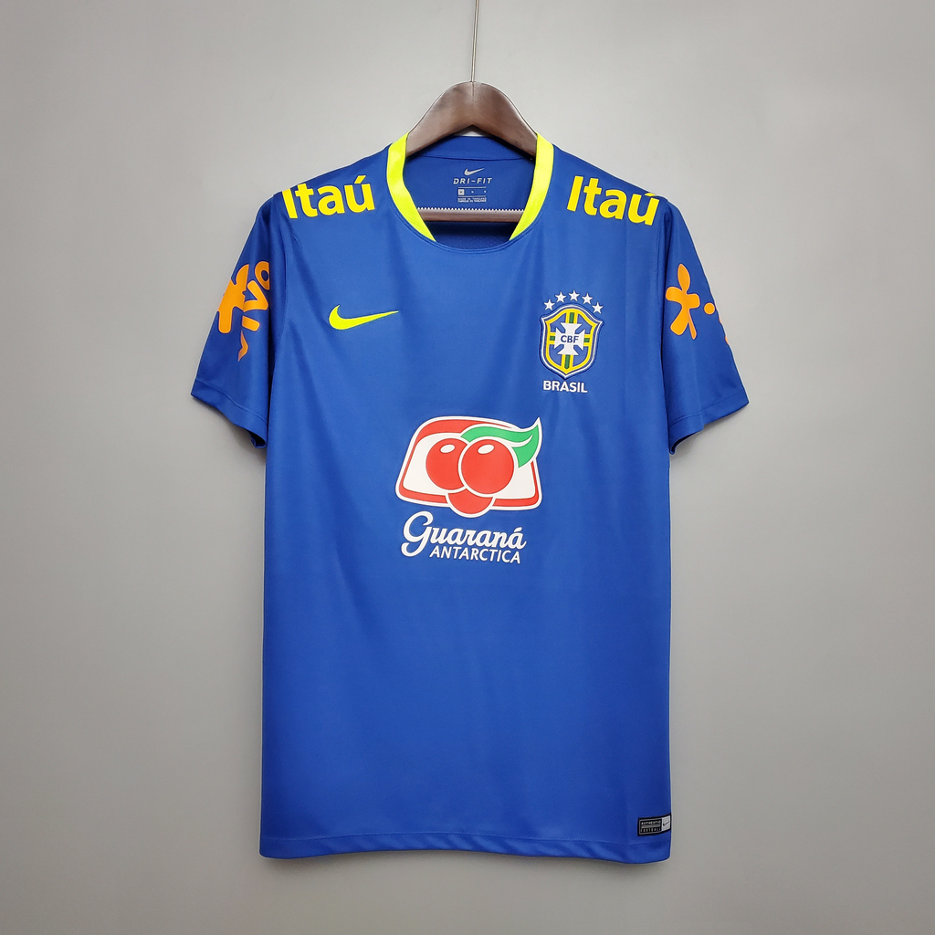 Camisa Seleção Brasil - Treino Nike Masculina - Azul