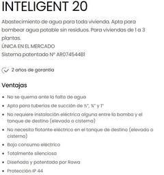 ROWA ELEV. INTELIGENT 20 - comprar online