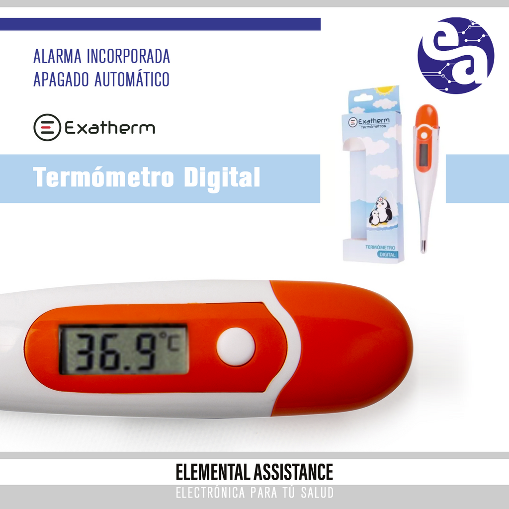 Termómetro Digital Exatherm - Elemental Assistance