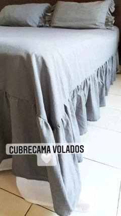COMBO CUBRECAMA VOLADOS - Comprar en Aurora home & deco