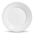 Conjunto de 6 pratos rasos Atenas branco 61152 Porto Brasil