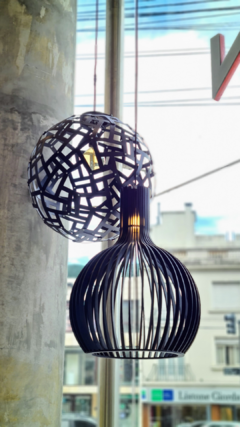 Lámpara de techo Prostor Negra - Muebles de diseño | Gift Collection