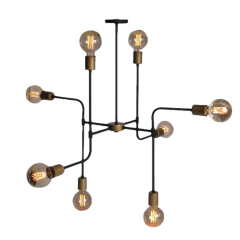Lámpara Colgante Silnice II 8 Luces