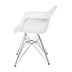 Sillón Eames Blanco Pata Cromo - Muebles de diseño | Gift Collection