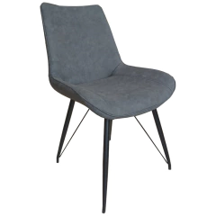 Silla Ecocuero Ornes Gris