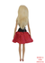 Vestido Tomara que Caia Minnie Poá com Bolsa Vermelha Barbie - loja online