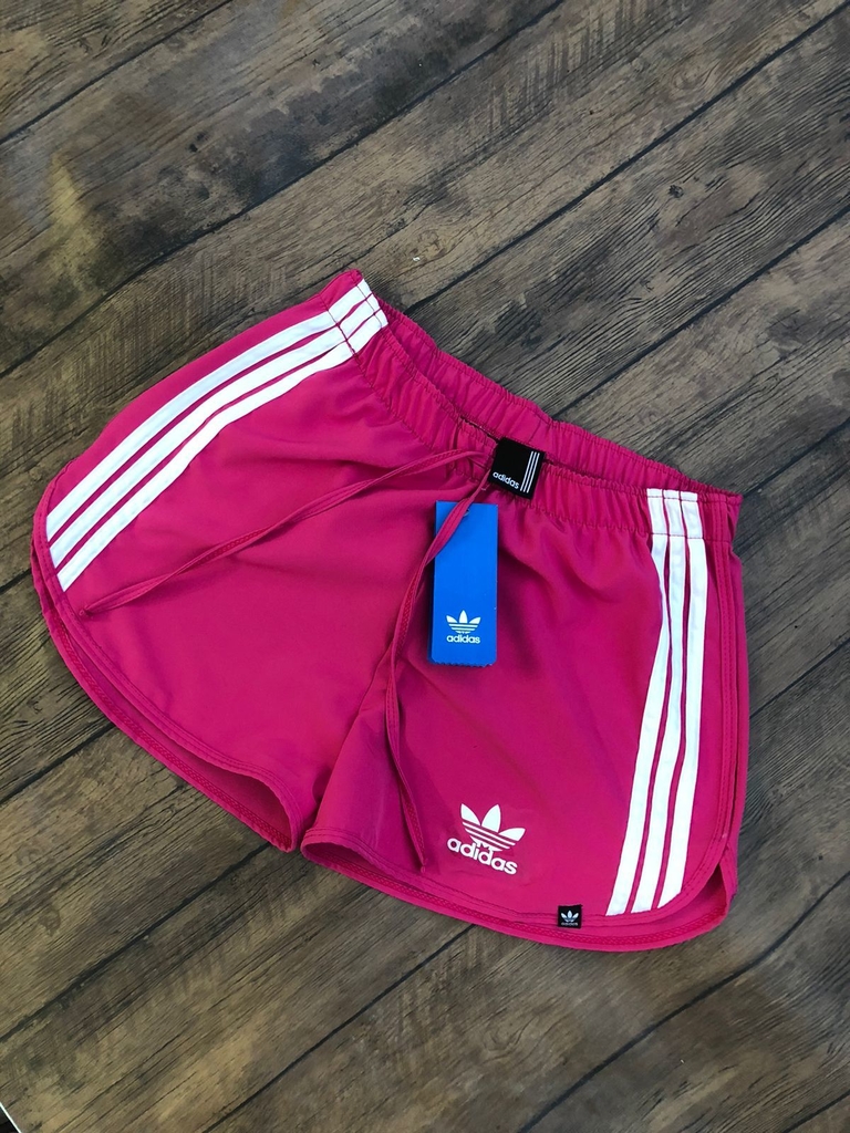 shorts tactel feminino adidas