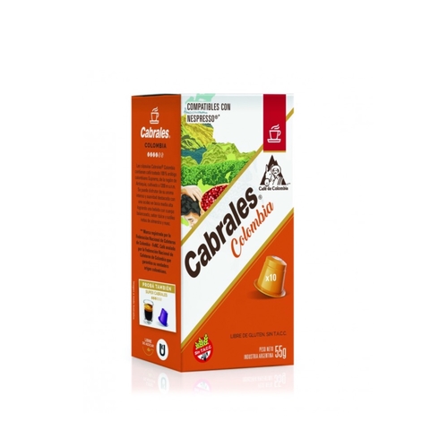 Café en Cápsulas Cabrales Café con Leche x 12 un - farmacityar