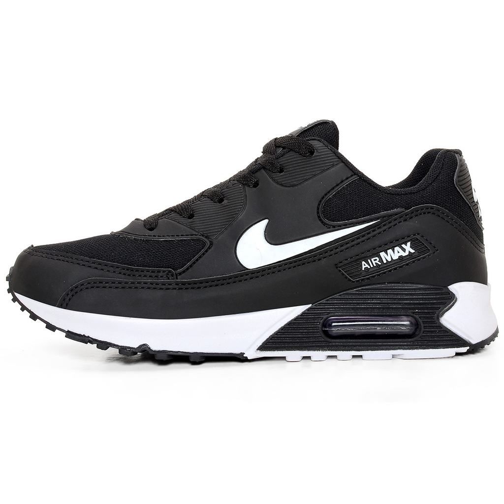 air max preto branco e cinza
