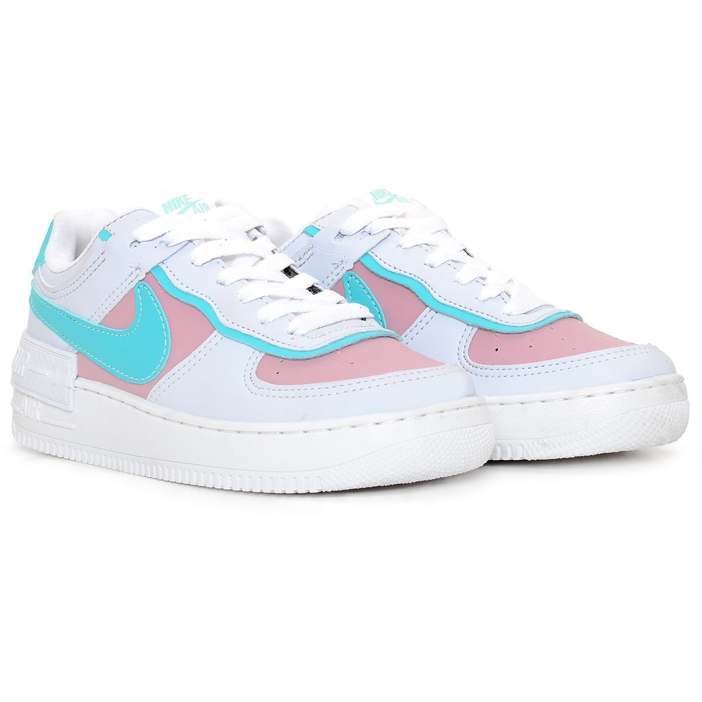 Tênis Nike Air Force Shadow Feminino Verde Agua