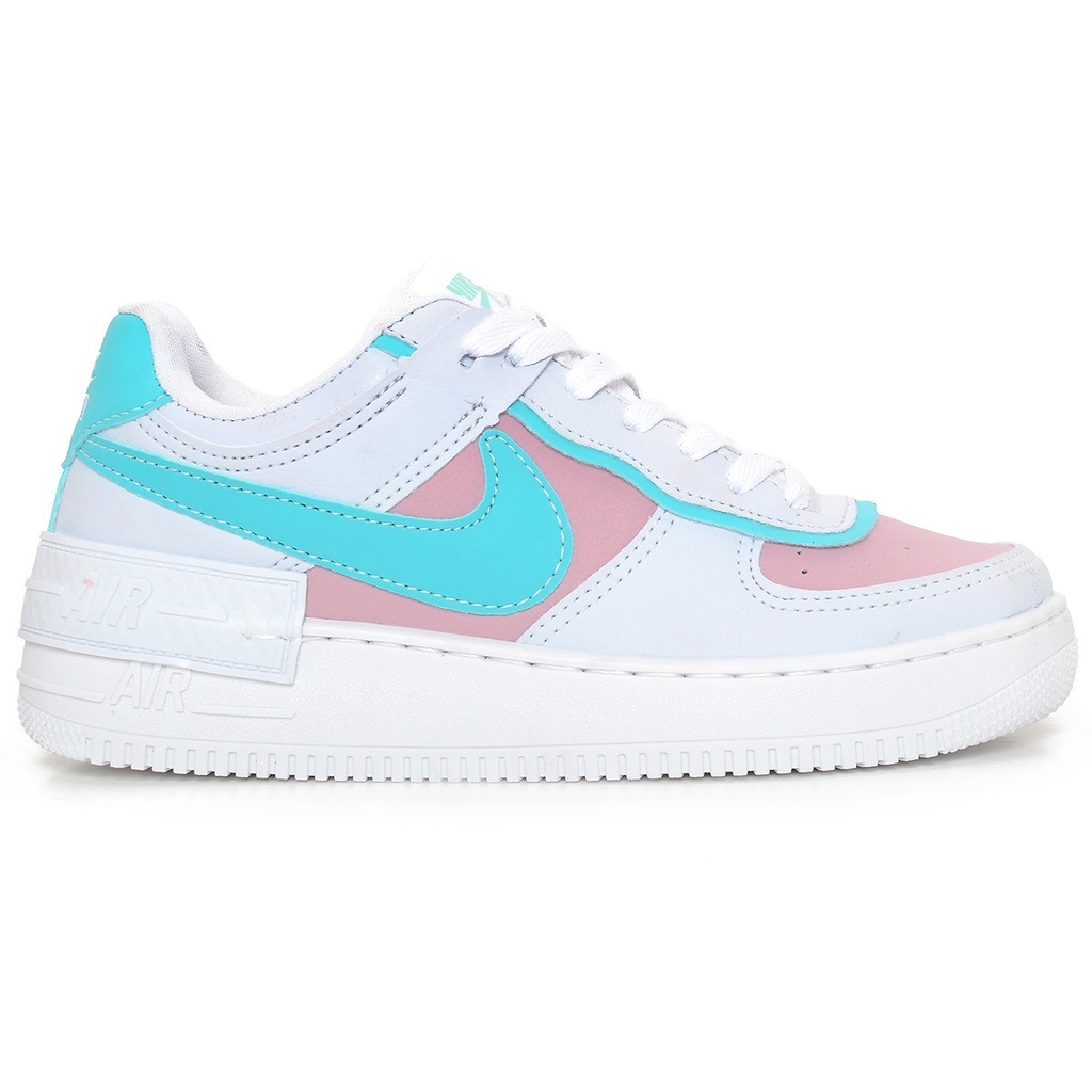 Tênis Nike Air Force Shadow Feminino Verde Agua