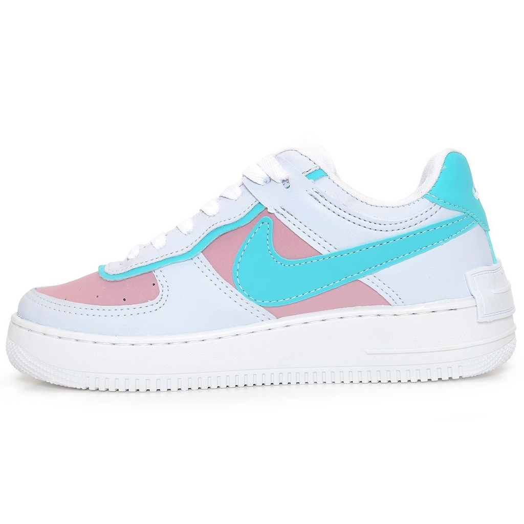 Tênis Nike Air Force Shadow Feminino Verde Agua