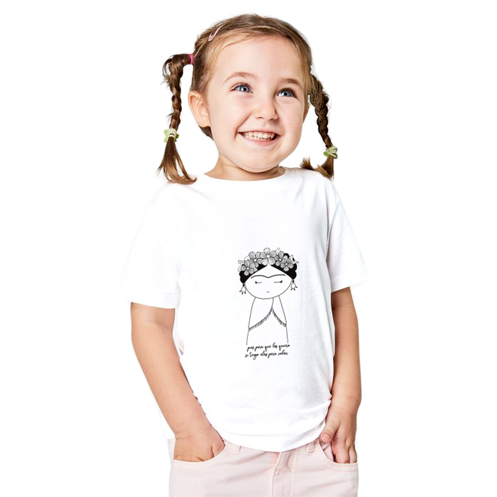 camiseta infantil frida kahlo