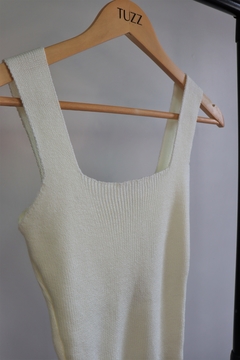 blusa tricot larga