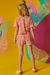 Conjunto Infantil Blusa Cropped e Short em Malha Fresh Guaxinim Fofo - Kukie - comprar online