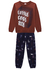 Conjunto Infantil Blusão e Calça Jogger em Moletom Peluciado Estampado Little Cool - Brandili - comprar online