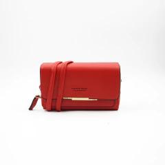 BOLSA DAMA VINIPIEL LB-FU0006 ROJO