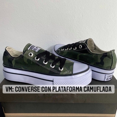 All Star | Plataforma - Camufladas - Mercado de Zapas