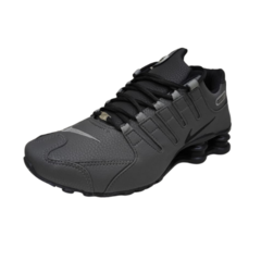 nike shox nz cinza chumbo