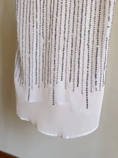 2082 Blusa lentejuelas blanco T.2 en internet