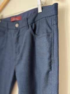 2695 Pantalón Zara Man Azul T.32 (42) - comprar online