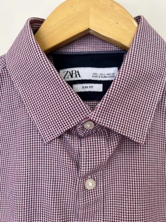 2521 Camisa Zara Rojo T.M en internet