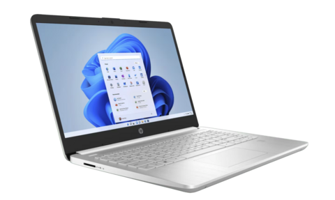 Notebook HP 14-dq2029la plata natural 14", Intel Core i5 1135G7 8GB de RAM 256GB SSD, Intel Iris Xe Graphics G7 80EUs 1366x768px Windows 10 Home