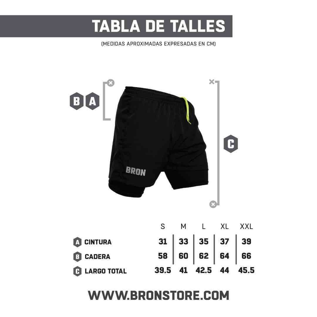 Short Tech con Calzas Hombre Deportivo